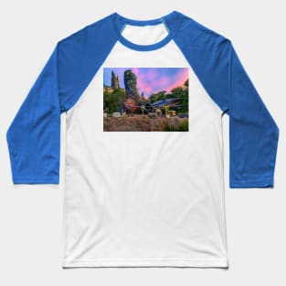 X-Wing at Sunset in Galaxy’s Edge Baseball T-Shirt